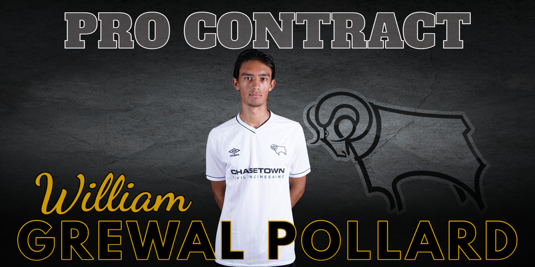 Grewal-Pollard Signs Professional Contract with Derby County